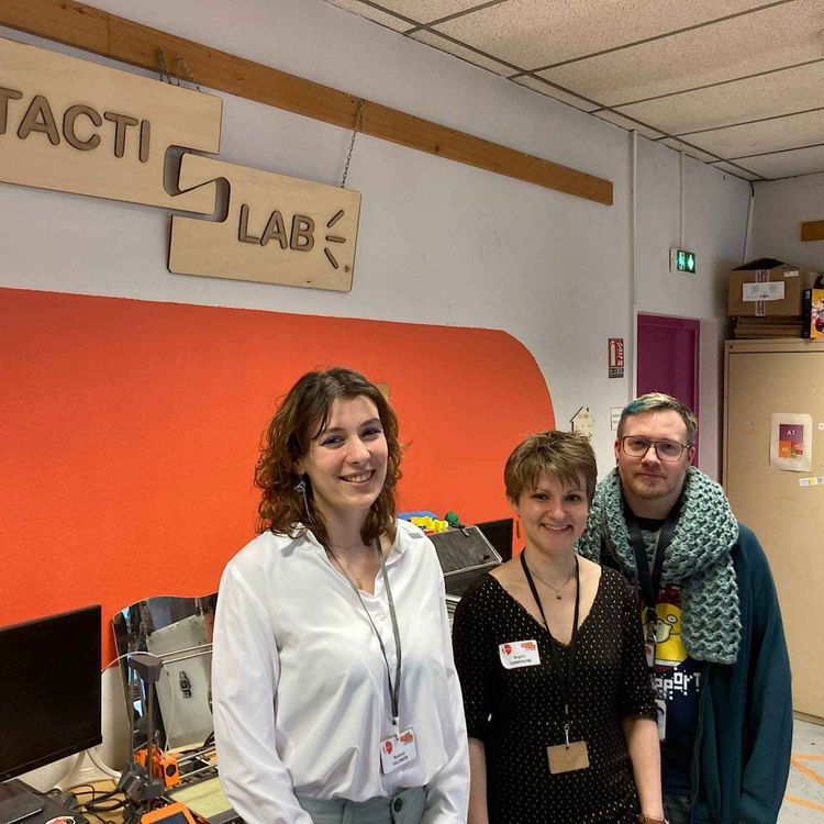 cover art for Tactilab : un fablab inclusif à Villeurbanne