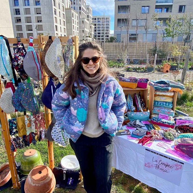 cover art for La Canopée Fleurie : tissus upcyclés, jamais démodés...