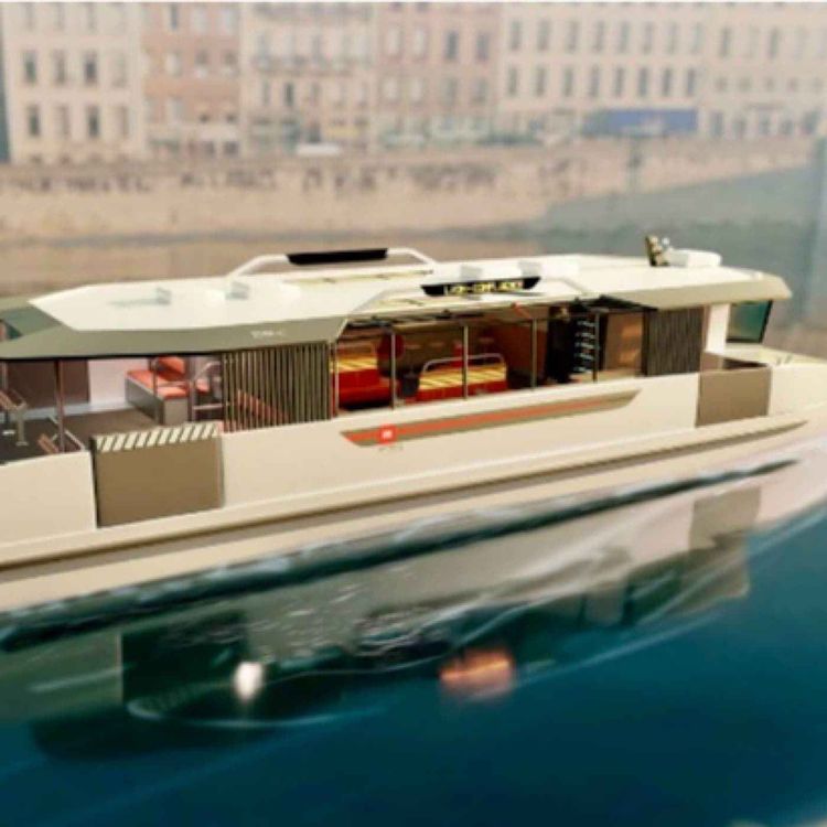 cover art for Navigone : la future navette fluviale de Lyon