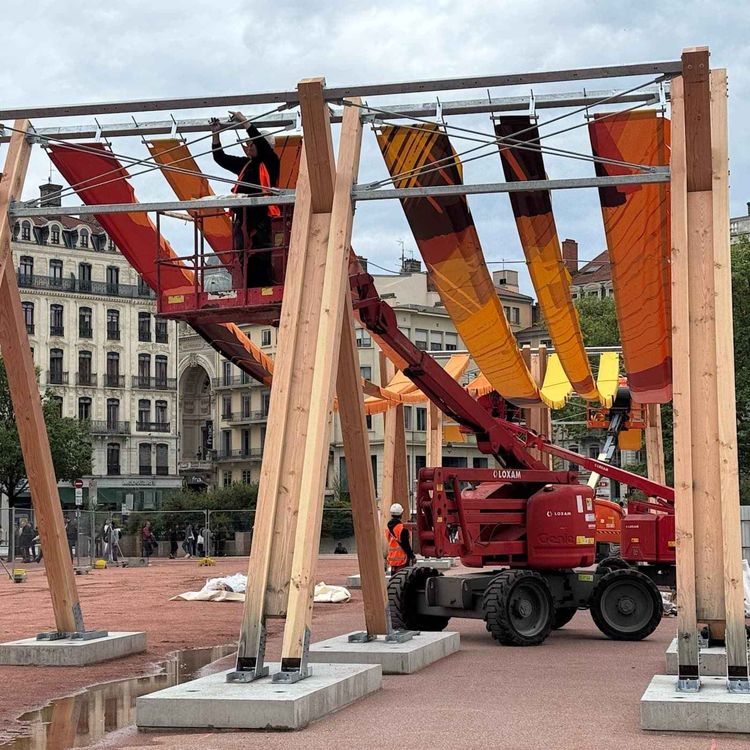 cover art for Bellecour : la construction de Tissage Urbain a débuté...