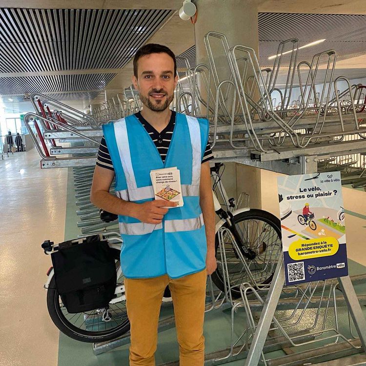 cover art for Grande enquête sur les conditions de déplacement à vélo