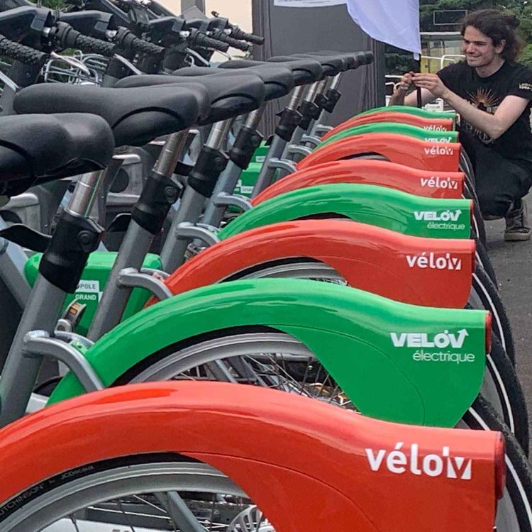 cover art for 33 stations Vélo'V supplémentaires... à et autour de Lyon