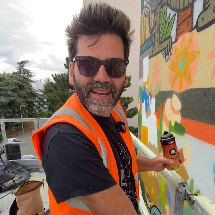 cover art for Poes raconte Gilgamesh sur un mur des Minguettes