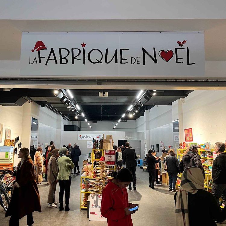 cover art for La Fabrique de Noël : pop-up store solidaire à la Part-Dieu
