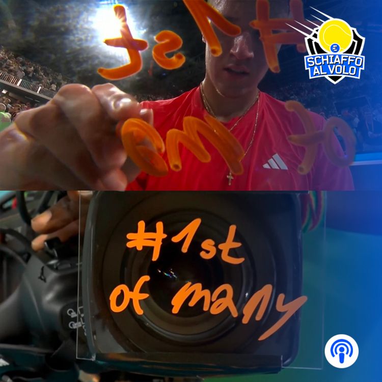 cover art for Jakub Mensik, "first of many": rovinata la festa di Djokovic