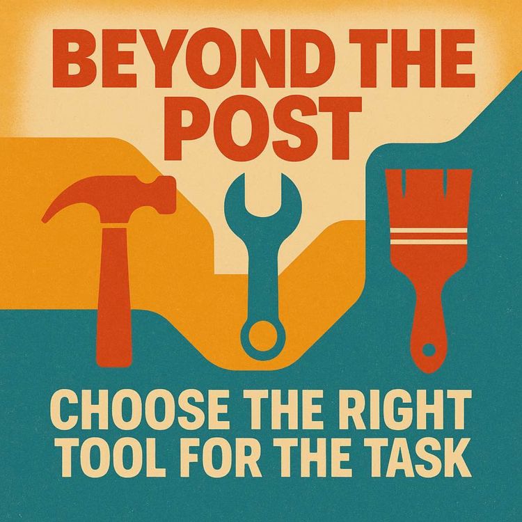 cover art for Choose The Right Tool For The Task