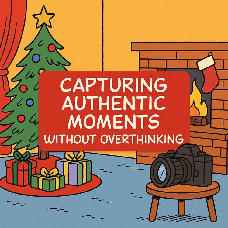 cover art for Capturing Authentic Moments Without Overthinking