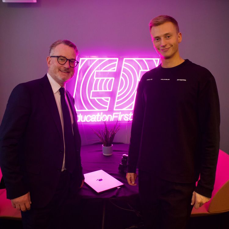 cover art for English special: The head of EF Academy Oxford - why is EF Academy special?