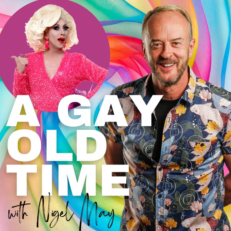 cover art for Sherry Vine "If I was starting out now, I would crawl through glass to get on RuPaul's Drag Race"