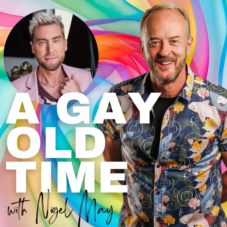 cover art for Lance Bass "I don't know one queer person that has come out that has not been happy about that decision"