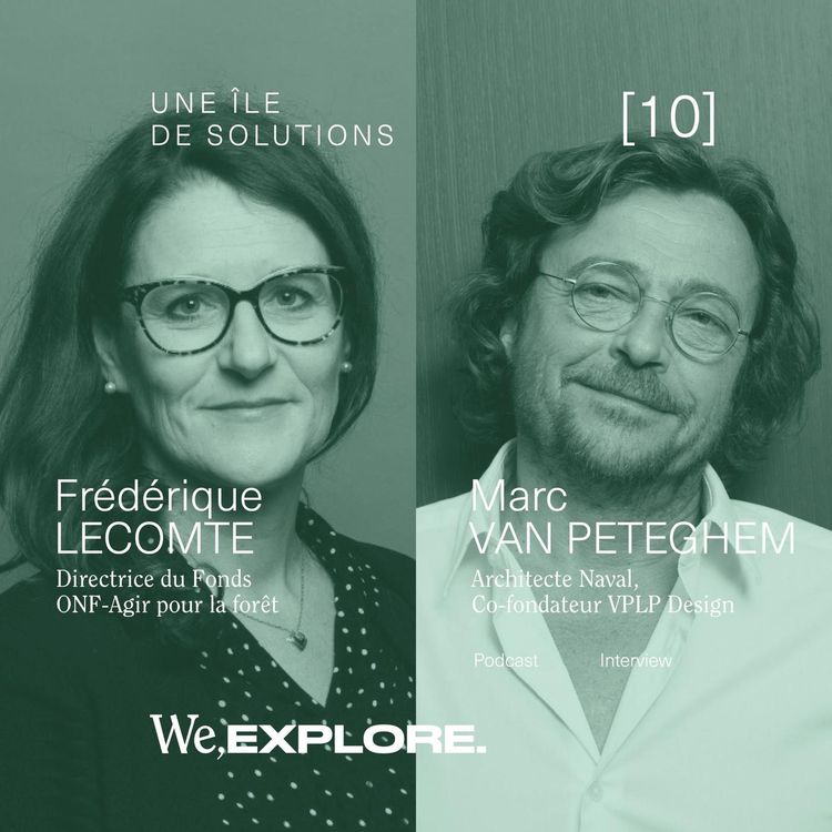cover art for We Explore - Nous merriens avec Frédérique Lecomte et Marc Van Peteghem