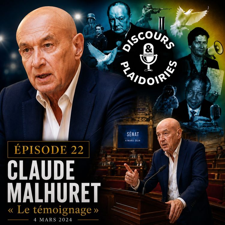 cover art for Claude Malhuret - « Le témoignage » (4 mars 2024)