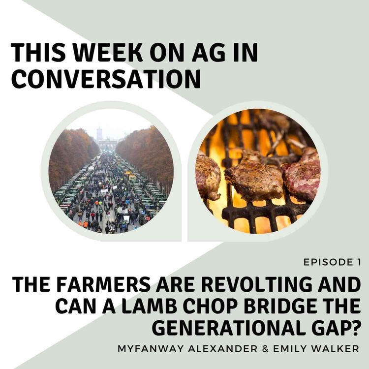 cover art for The farmers are revolting and can a lamb chop bridge the generational gap?