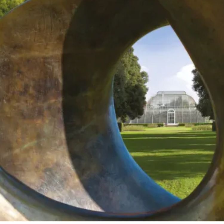 cover art for Henry Moore: Monumental Nature at Kew Gardens