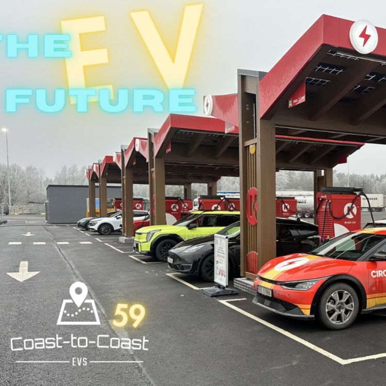 cover art for What Moves North America into the EV Future? | Coast-to-Coast EVs # 59