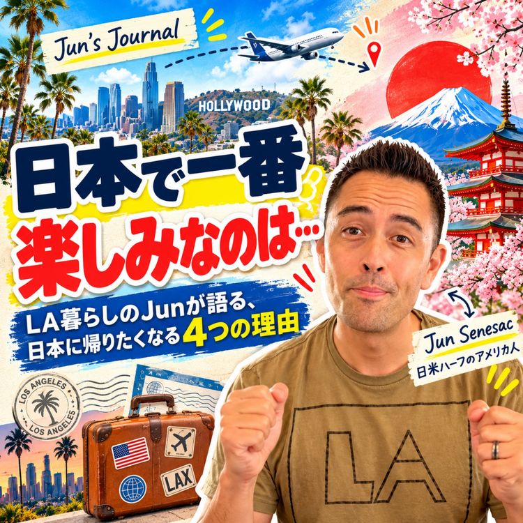 cover art for Back to Japan|1年ぶりの日本、楽しみにしている4つのこと(#635)