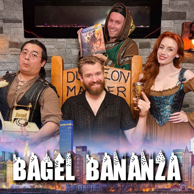 cover art for Bagel Bananza w/ Quincy's Tavern & DiceCreamSandwich | A Daggerheart One Shot