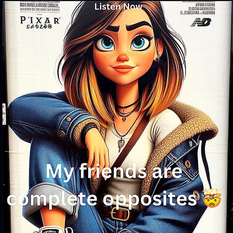 cover art for My friends are complete opposites 🤯