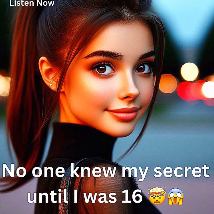 cover art for No one knew my secret until I was 16 🤯😱