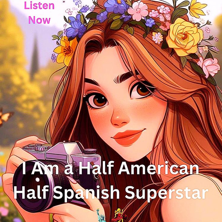 cover art for I Am a Half American Half Spanish Superstar 🗽💃