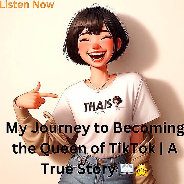 cover art for My Journey to Becoming the Queen of TikTok | A True Story 📖👸