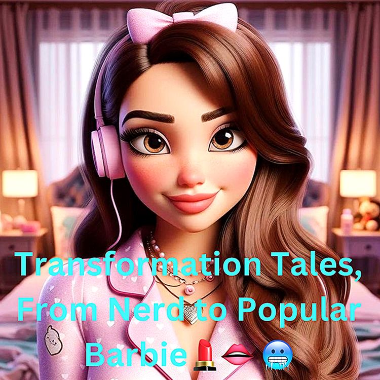 cover art for Transformation Tales, From Nerd to Popular Barbie💄👄 🥶
