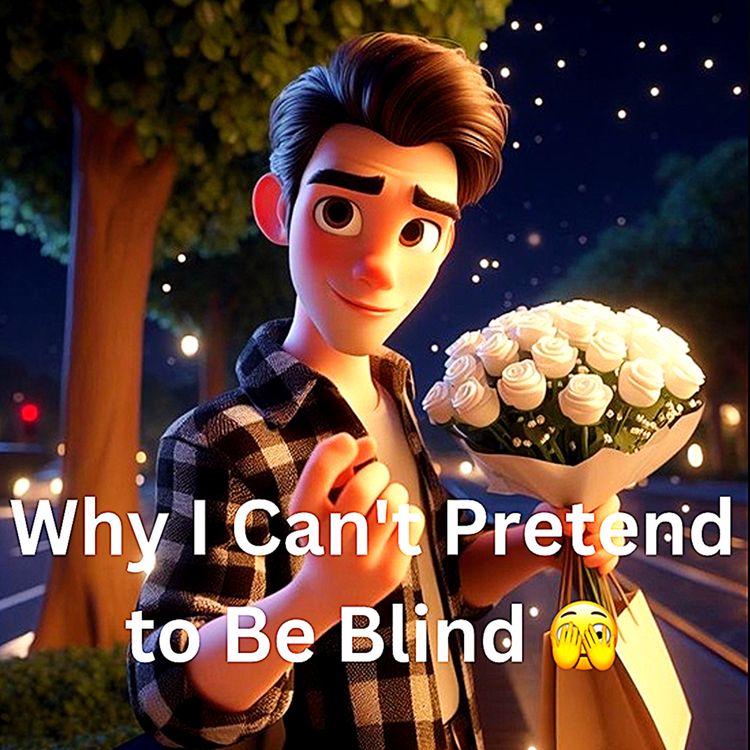 cover art for Why I Can't Pretend to Be Blind 🫣