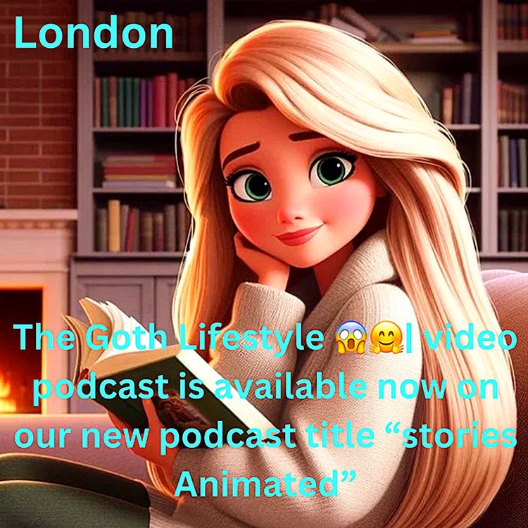 cover art for The Goth Lifestyle 😱🤗| video podcast is available now on our new podcast title “stories Animated”