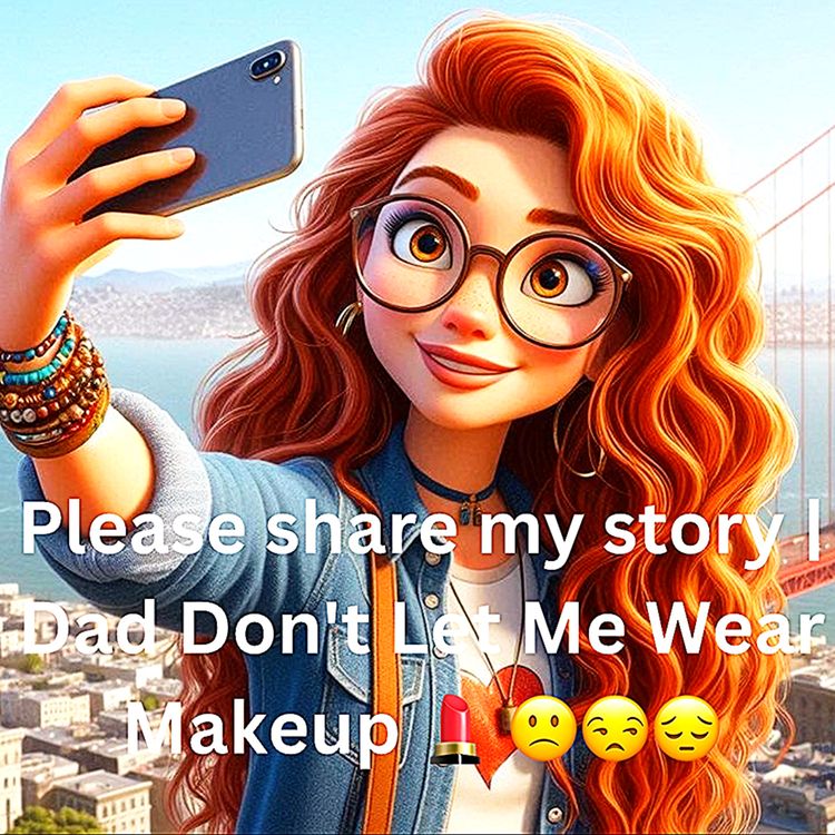 cover art for Please share my story | Dad Don't Let Me Wear Makeup 💄 🙁😒😔