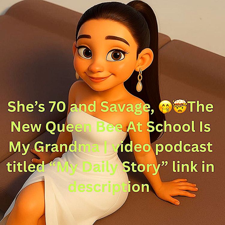 cover art for She’s 70 and Savage, 🤭🤯The New Queen Bee At School Is My Grandma | video podcast titled “My Daily Story” link in description 