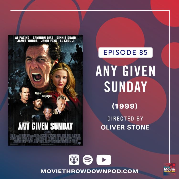 cover art for Any Given Sunday (1999): Football is War When Oliver Stone is Directing