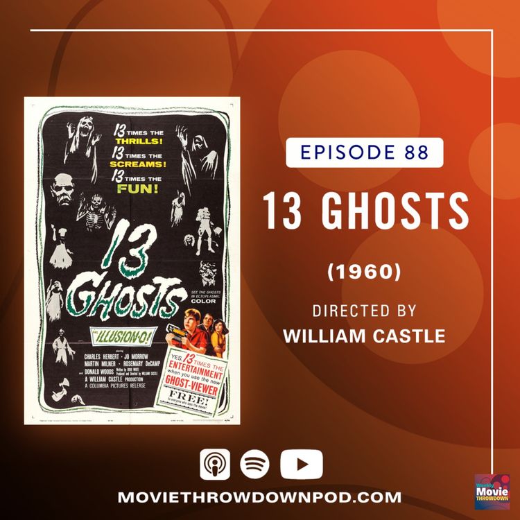 cover art for 13 Ghosts (1960): William Castle's Haunted House Classic . . . in Illusion-O!