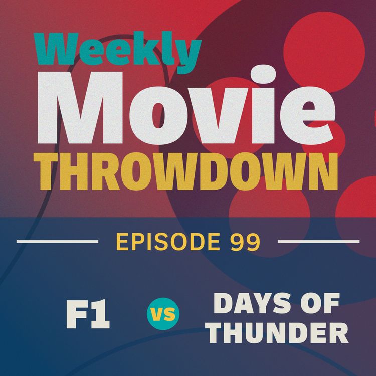 cover art for Episode 99: Days of Thunder vs. F1