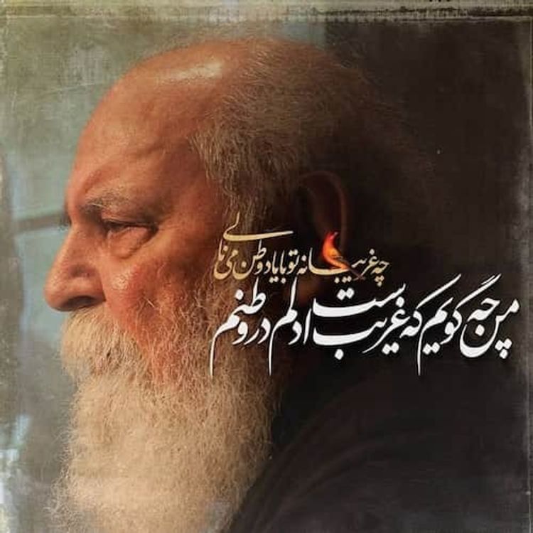 cover art for چه غریبانه تو با یاد وطن می نالی
