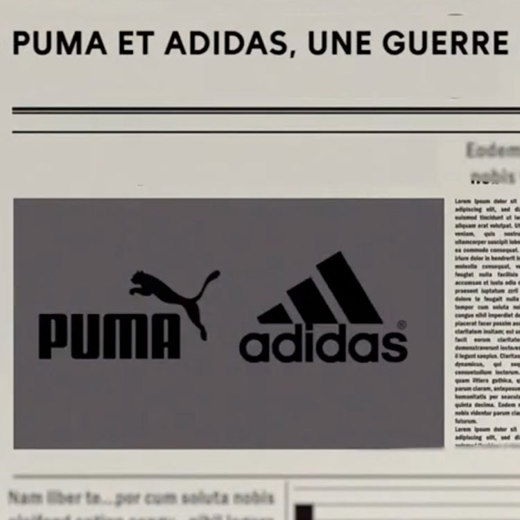 cover art for La naissance d'Adidas et de Puma 