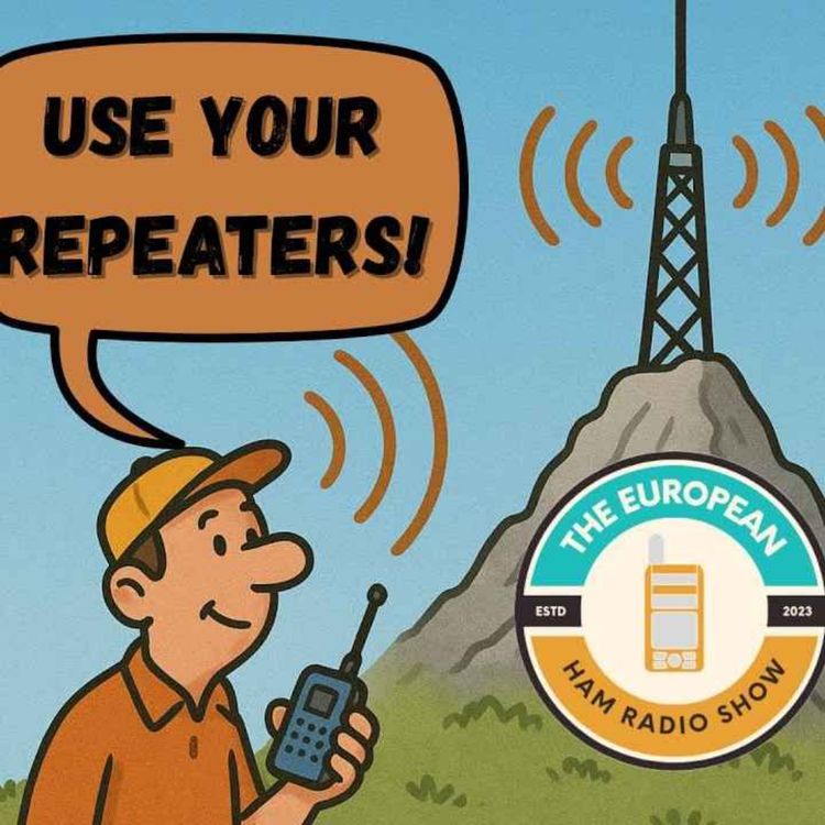 cover art for Why aren't people using repeaters? With Dave EI5IMB from Irish Ham Radio