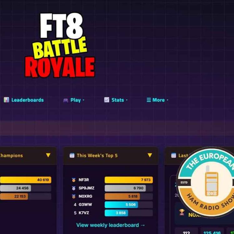 cover art for Let's talk FT8 Battle Royale - With Sean W9FFF