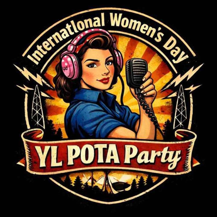 cover art for YL POTA Party - With Shannon KC1OHT