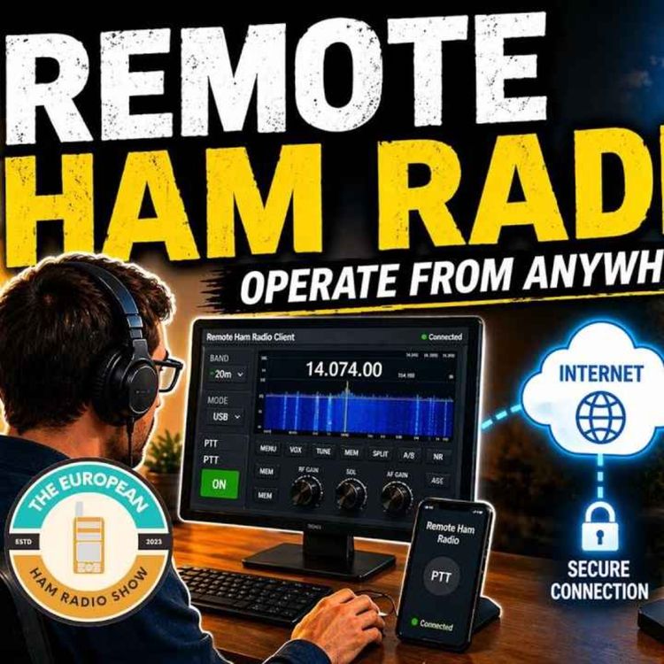 cover art for How to get started with Remote Ham Radio - With Petter, LA2PIA