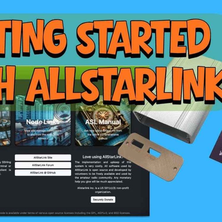 cover art for How to get started with Allstarlink