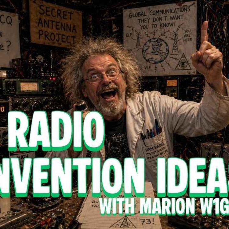 cover art for Ham Radio Invention Ideas - With Marion W1GRL