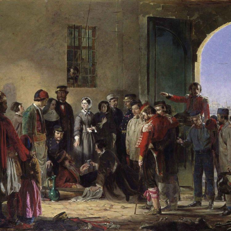 cover art for Episode 291: Florence Nightingale, the Lady with the Lamp