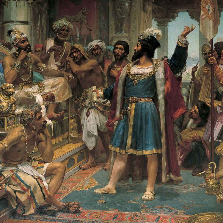 cover art for Episode 296: Vasco da Gama, the Explorer Who Shrank the World