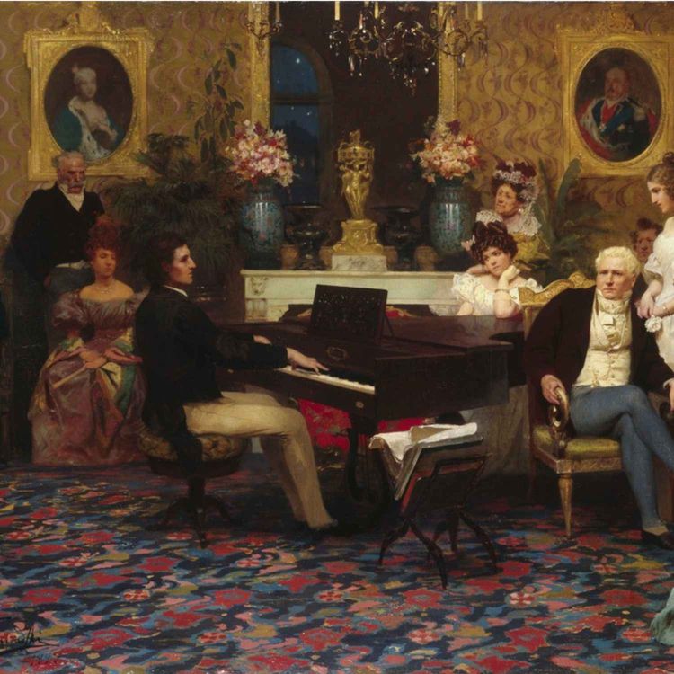 cover art for Episode 314: Frederic Chopin, the Virtuosic Pianist