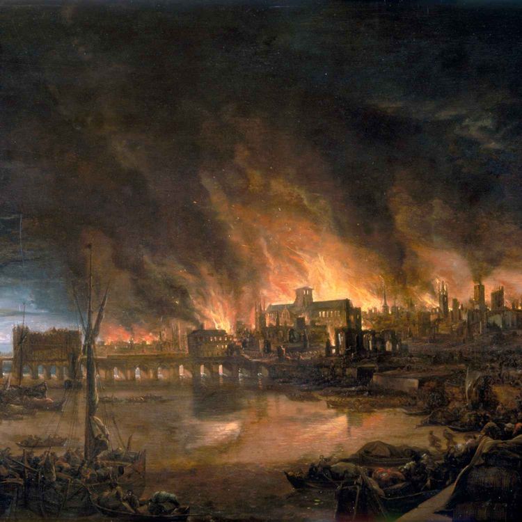 cover art for Episode 343: The Great Fire of London