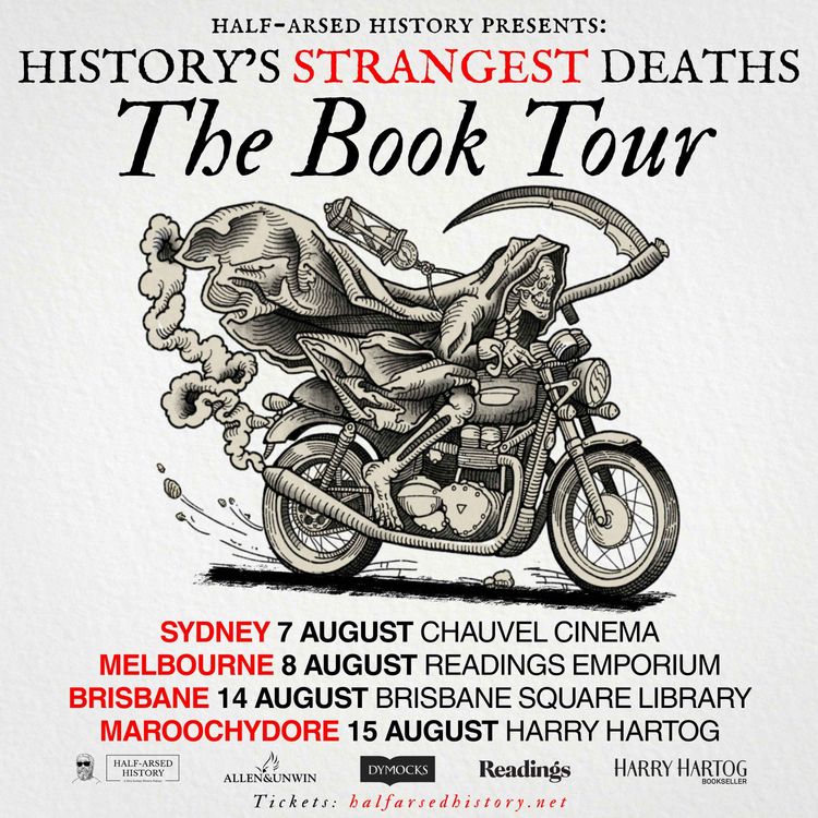 cover art for Episode 373: The Book Tour 2025 - LIVE in Sydney