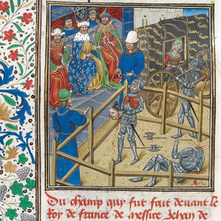 cover art for Episode 392: Jean de Carrouges and the Last Duel