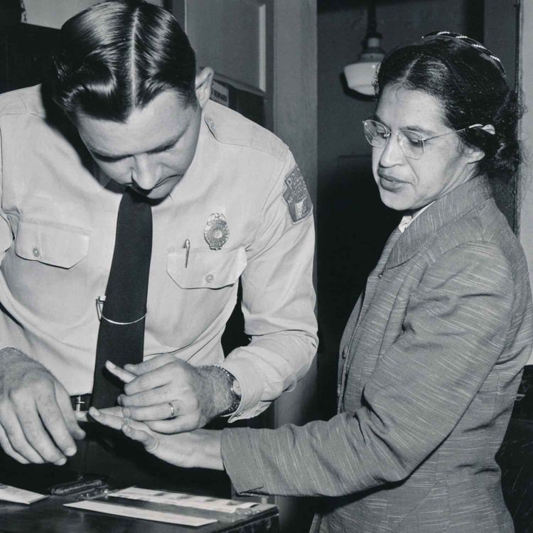 cover art for Episode 336: Rosa Parks and the Montgomery Bus Boycott
