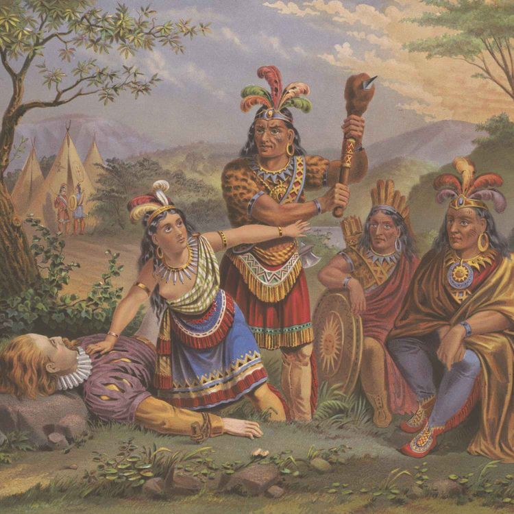 cover art for Episode 411: The True Story of Pocahontas