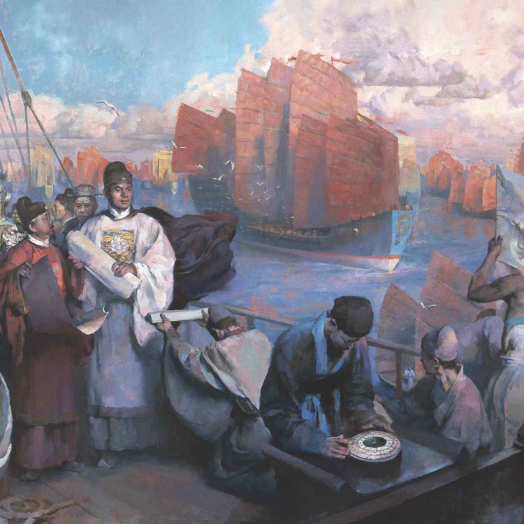 cover art for Episode 412: The Seven Voyages of Zheng He